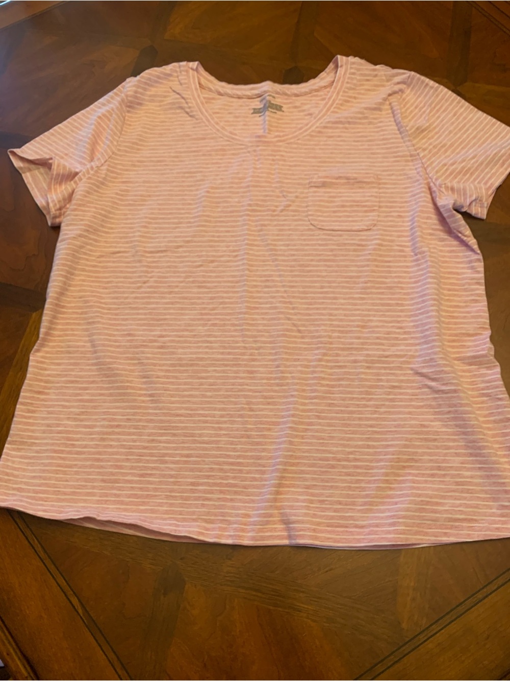 Sleep Sense Pink Striped Short Pajama Set. Size M and L. - Picture 2 of 9